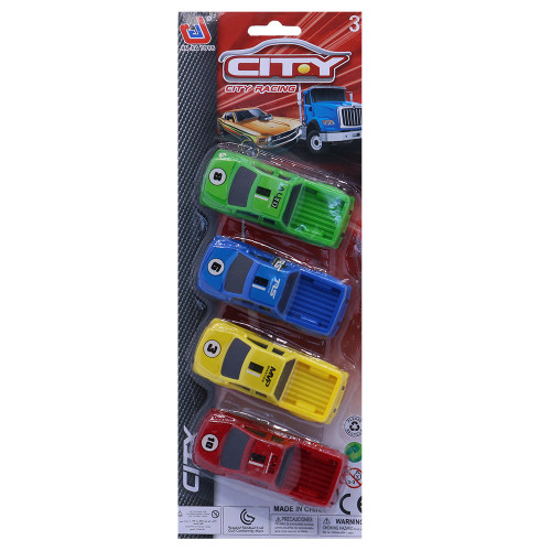 TOY VAN 4IN1 CITY RACING TOY VAN 4IN1 CITY RACING