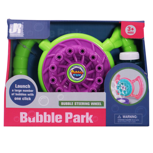 TOY BUBBLE MACHINE STEERING WHEEL 2PCS TOY BUBBLE MACHINE STEERING WHEEL 2PCS