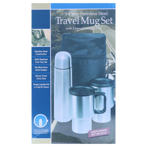 FLASK GIFT SET 3PC S.STEEL FLASK GIFT SET 3PC S.STEEL