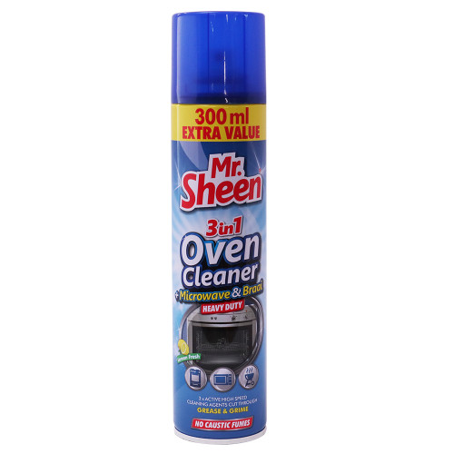MR SHEEN 300ML HEAVY DUTY OVEN CLEANER MR SHEEN 300ML HEAVY DUTY OVEN CLEANER