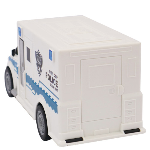TOY POLICE RESCUE VAN W/SOUND+LIGHT 1:20 TOY POLICE RESCUE VAN W/SOUND+LIGHT 1:20
